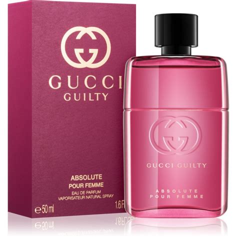 gucci guilty absolute pour femme eau de parfum spray|gucci guilty perfume female.